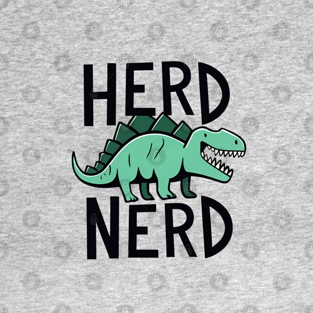 Herd Nerd - Dinosaur Fan Group by Shirt for Brains